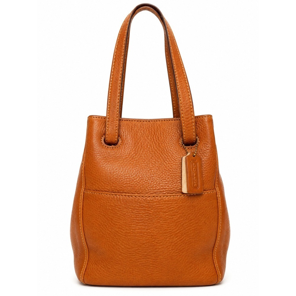 Vintage Coach Sonoma Pebbled Leather Bucket Bag